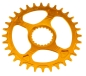 Preview: Garbaruk Shimano XTR M9100/XT M8100/SLX M7100/Deore M6100 Round 34 Zähne orange Kettenblatt