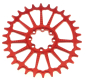 Preview: Garbaruk Sram Eagle/Eagle T-Type 8-bolt Oval Boost 32 Zähne red Kettenblatt