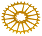 Preview: Garbaruk Sram Eagle/Eagle T-Type 8-bolt Round Boost 32 Zähne gold Kettenblatt