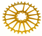 Preview: Garbaruk Sram Eagle/Eagle T-Type 8-bolt Round Boost 32 Zähne gold Kettenblatt