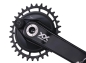Preview: Garbaruk Sram XX SL Eagle/XX Eagle Transmission Powermeter Direct Mount Oval 0mm Offset 32 Zähne black Kettenblatt