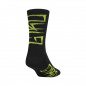 Preview: Giro Seasonal Wool black/lime breakdown Socken