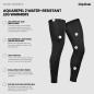 Preview: GripGrab AquaRepel 2 Water-Resistant Leg Warmers black