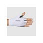 Preview: GripGrab Faststream Aero Short Finger Handschuhe white