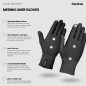 Preview: GripGrab Merino Wool Liner Gloves black