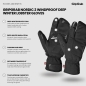 Preview: GripGrab Nordic 2 Windproof Deep Winter Lobster Gloves black