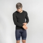 Preview: GripGrab PACR Spring-Autumn Seamless Long Sleeve Base Layer black