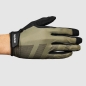 Preview: GripGrab RIDE Lite Padded Full Finger Summer Handschuhe olive green