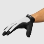 Preview: GripGrab RIDE Lite Padded Full Finger Summer Handschuhe white