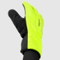 Preview: GripGrab RIDE Windproof Deep Winter Lobster Gloves yellow hi-vis