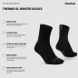 Preview: GripGrab Thermo SL Winter Socks black