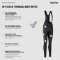 Preview: GripGrab Women's PACR Thermal Bib Tights black
