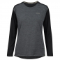 Preview: iXS Flow X Women long sleeve Jersey graphit-solid schwarz