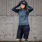 Preview: iXS Flow X Women long sleeve Jersey graphit-solid schwarz