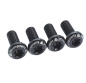 Preview: JRC Components Low Profile Aluminium Flaschenhalterschrauben M5x14mm black