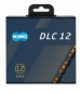 Preview: KMC DLC12 schwarz/orange Kette