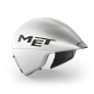 Preview: MET Drone Wide Body II White Metallic L 59 - 62 cm Helm