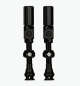 Preview: Muc-Off Tubeless Big Bore Hybrid medium 65mm/Felgenhöhe 20-25mm black Ventile