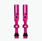 Preview: Muc-Off Tubeless Big Bore Hybrid medium 65mm/Felgenhöhe 20-25mm pink Ventile