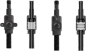 Preview: Muc-Off Tubeless Big Bore Hybrid medium 65mm/Felgenhöhe 20-25mm black Ventile
