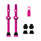 Preview: Muc-Off Tubeless Ventile V2 60mm pink