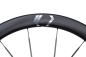 Preview: NEWMEN STREEM Allround A.49 VONOA 12 x 100mm Centerlock silver Laufrad vorne
