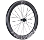 Preview: NEWMEN STREEM G.62 CS VONOA 12 x 142mm Centerlock Shimano 9/10/11/12 fach silver Laufrad hinten