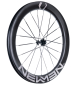Preview: NEWMEN STREEM G.62 CS VONOA 12 x 100mm Centerlock silver Laufrad vorne