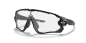 Preview: Oakley Jawbreaker Polished Black/Clear Black Iridum Photochromic Brille