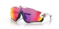 Preview: Oakley Jawbreaker Polished White/Prizm Road Brille