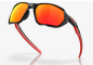 Preview: Oakley Plazma Matte Black Ink/Prizm Ruby Brille