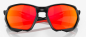 Preview: Oakley Plazma Matte Black Ink/Prizm Ruby Brille