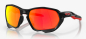 Preview: Oakley Plazma Matte Black Ink/Prizm Ruby Brille