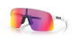 Preview: Oakley Sutro Lite Matte White/Prizm Road Brille