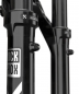 Preview: Rock Shox Lyrik Ultimate Charger 3 RC2 Debon Air+ 160mm 29"/44mm Off-Set/15x110mm gloss black