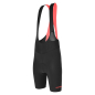 Preview: Santini Damen Redux Instinto kurze Trägerhosen schwarz