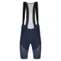 Preview: Santini Forza Indoor Herren kurze Trägerhosen blau