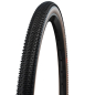 Preview: Schwalbe G-One R Tubeless Easy Super Race Addix Race V-Guard E-25 Transparent Sidewall 700x45 Reifen