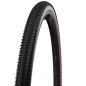 Preview: Schwalbe G-One R Tubeless Easy Super Race Addix Race V-Guard E-25 Transparent Sidewall 700x40 Reifen