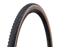 Preview: Schwalbe X-One RS Tubeless Easy Super Race Addix Race V-Guard E-25 Transparent Sidewall 700x33 Reifen