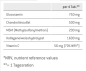 Preview: Sponser Glucosamin Chondroitin + MSN Dose mit 180 Tabeletten