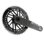 Preview: Sram Force AXS E1 DUB 2x12 48-35 170mm black/iridescent Kurbelgarnitur