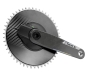 Preview: Sram Force AXS E1 Powermeter DUB 1x12 50 Zähne 165mm black/iridescent Kurbelgarnitur