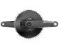 Preview: Sram Force AXS E1 Powermeter DUB 1x12 50 Zähne 165mm black/iridescent Kurbelgarnitur