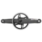 Preview: Sram Force AXS XPLR E1 Wide Powermeter DUB 1x12/1x13 42 Zähne 165mm black/iridescent Kurbelgarnitur