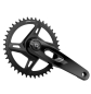 Preview: Sram Rival AXS XPLR E1 Wide Powermeter DUB 1x12/1x13 42 Zähne 160mm black Kurbelgarnitur