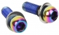 Preview: Sram Titanium Befestigungsschrauben M6x17mm Bremssattel Rainbow Oil Slick