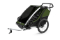 Preview: Thule Chariot CAB 2 cypress green-black Kinderanhänger