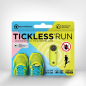 Preview: TICKLESS Run Zeckenschutz neon yellow