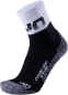 Preview: UYN light Damen black/white Fahrradsocken